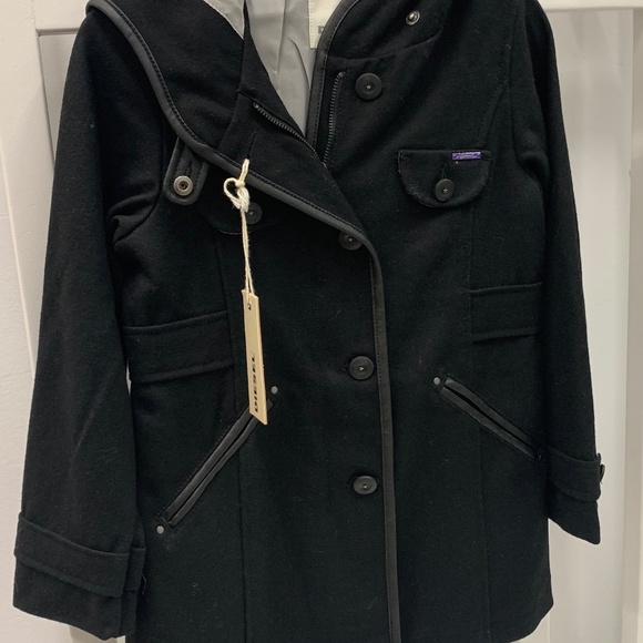 Diesel girls coat black size 7 - Picture 1 of 7